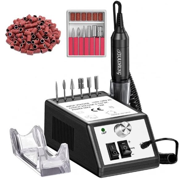Professional Nail Drill, 20000rpm Electric Nail Drill Machine, Electronic Nail